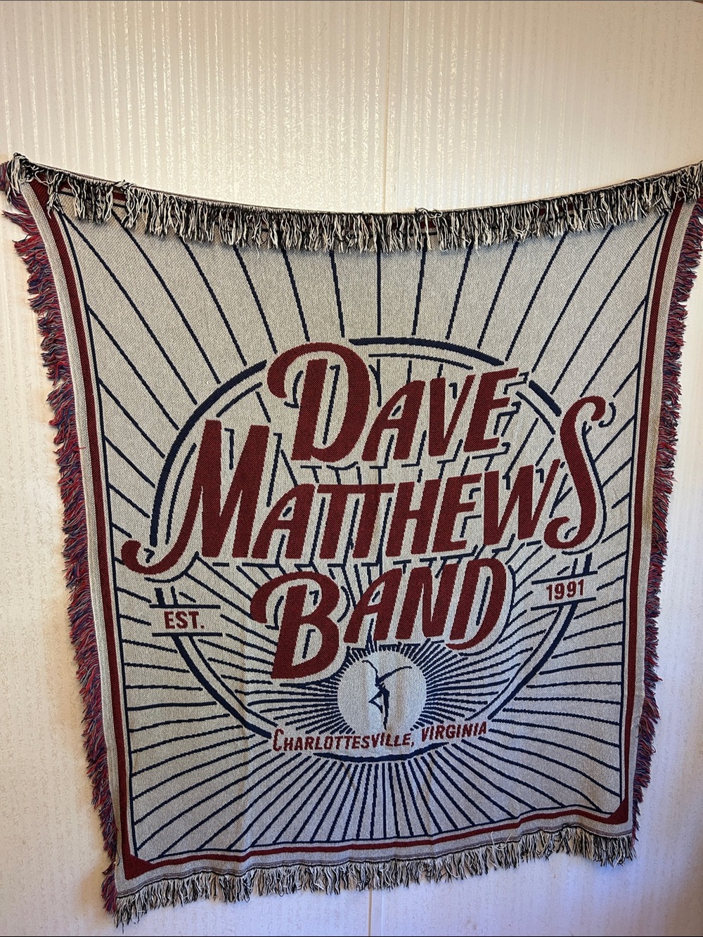 Dave Matthews Band Woven Throw